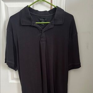 Van Heusen Black Polo Shirt
